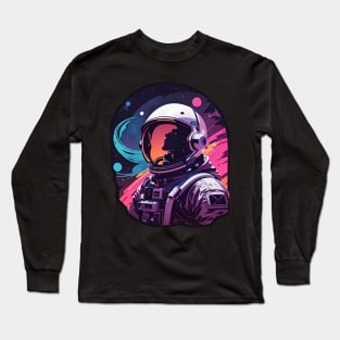 galaxy colorful Long Sleeve T-Shirt